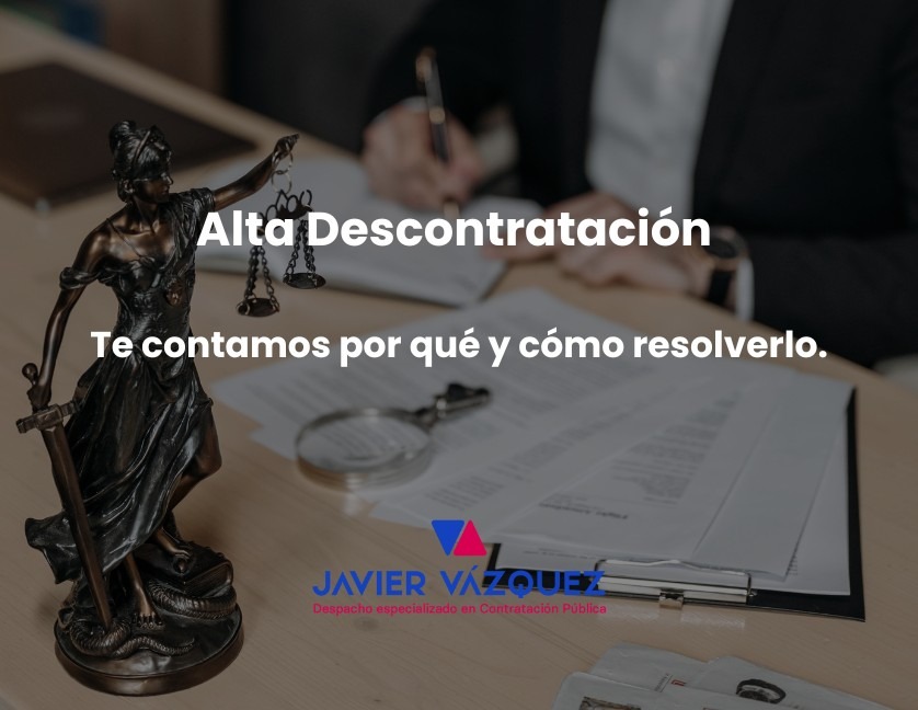 Alta Des-contratación Contratación Pública